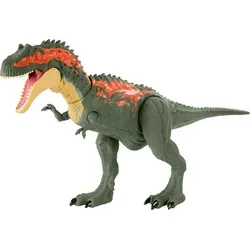 Jurassic World Gewaltiger Beißer Albertosaurus - Spielfigur mit 'Urzeit-Attacke' für spannende Dinosaurierkämpfe, bewegliche Gelenke und realistische Details für Kinder ab 4 Jahren.