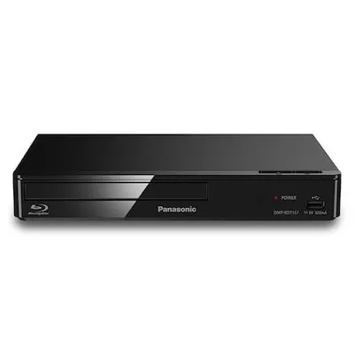 Panasonic DMP-BDT167EG - Kompakter 3D Blu-ray Player, Full HD Upscaling und integrierte Netflix-App für fesselndes Heimkinoerlebnis