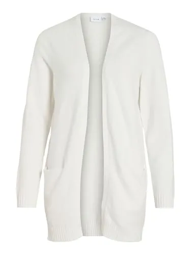 VIRIL L/S Open Knit Cardigan - Eleganter Strickcardigan für Damen - Strickjacke mit V-Ausschnitt und Fronttaschen, ideal für lässige und elegante Looks, perfekt für jede Jahreszeit.