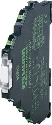 Murr 6652520 MIRO TR 24VDC 10A Optokopplermodul - Koppelrelais & Halbleiterrelais, zuverlässiges Optokopplermodul mit 10A und 6,2mm Federkraftklemmen für einfache Installation und hohe Sicherheit.