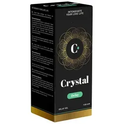 Morningstar Pharma Verzögerungsmittel Crystal - Delay Gel 50ml - Potenzmittel für Männer, verzögert den Orgasmus und sorgt für längeren Genuss. Ideal für ein intensiveres Erlebnis.