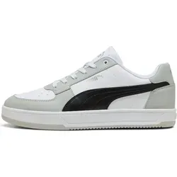 PUMA Unisex CAVEN 2.0 Sneaker – COOL Light Gray Black White, Größe 43 EU - Herren-Sneaker mit geschichteter Gummi-Zwischensohle für optimalen Komfort und PUMA Formstrip-Design für einen sportlichen Look.