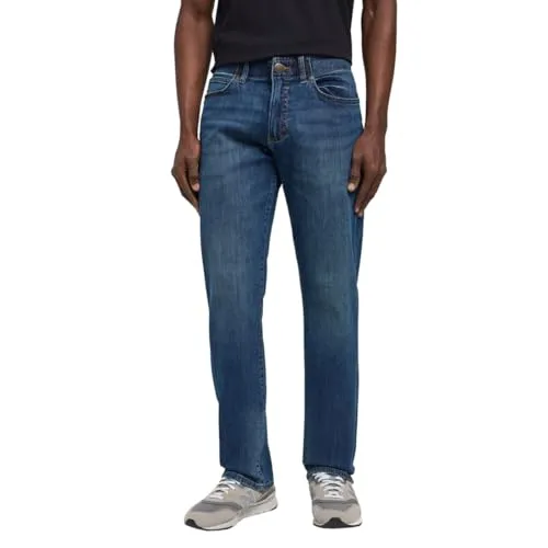 Lee Herren Straight Fit Xm Jeans, Maddox, 38W/36L EU - Moderne Lee-Jeans in Straight Fit, ideal für den Alltag. Hergestellt aus langlebiger Baumwolle mit 5 Taschen und klassischem Look, bequem und vielseitig kombinierbar.