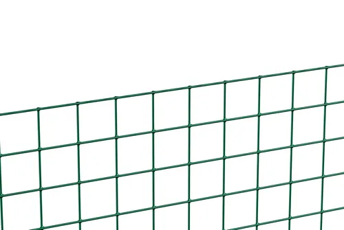Alberts 614508 Schweißgitter - Grün, 50 cm hoch, 5 m lang - Hochwertiges, verzinktes Stahl-Schweißgitter in grün mit 12,7 x 12,7 mm Maschen. Ideal für sichere und dekorative Lösungen im Garten- und Zaunbau.