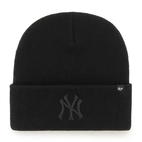 '47 Brand Beanie Wintermütze - Haymaker NY Yankees schwarz - Stylische Wintermütze für kalte Tage, mit hochwertigem Material und trendigem Design der NY Yankees.