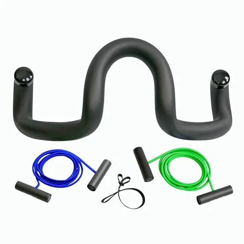 AktiFlex Schulterhilfe® Optima Comfort-Set Schultertrainer gegen Schulterschmerzen - Haltungskorrektur rücken - Rücken Geradehalter - Alternative zu Nackenstrecker, Schulterbandage und Schultergurt