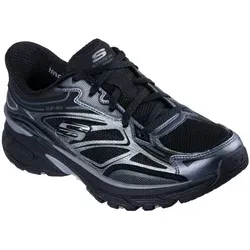 SKECHERS STAMINA SPORT Slip-On Sneaker für Damen, Gr. 40 - Sportliche Slip-On Sneaker von Skechers mit metallic Akzenten, ausgestattet mit Air-Cooled Memory Foam für ultimativen Komfort und eine bequeme Passform.