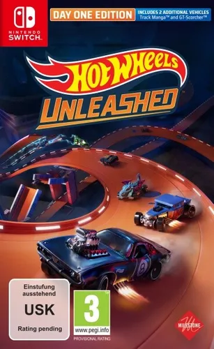Hot Wheels Unleashed Day One Edition - Nintendo Switch Spiel 2021 - PC- & Videospiele: Erlebe rasante Rennen mit Hot Wheels, inklusive exklusiven Inhalten der Day One Edition für ultimativen Spielspaß!
