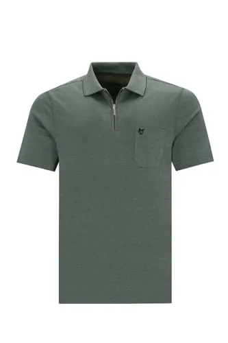 hajo Poloshirt Kurzarm Shirt Stay Fresh 20080 526 thymian grün, Herren-Größe:54