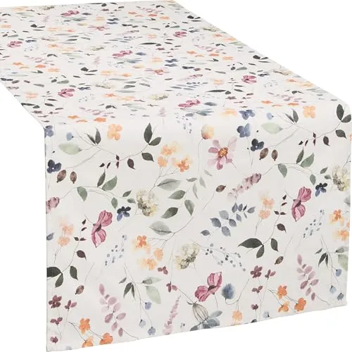 REDBEST Tischläufer Baumwolle bunt Größe 50x150 cm