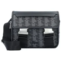 Lacoste Herren Messenger S Messenger Bag - Herren-Schultertaschen aus robustem Lederimitat (100% PVC), mit praktischem Hauptfach und stilvollem Lacoste-Logo – ideal für den täglichen Gebrauch.