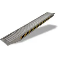 TRUTZHOLM Profi Schwerlastrampe 212cm - Laderampe mit 1900 kg Traglast, ideal für das sichere Verladen von Fahrzeugen und Maschinen dank stabiler Aluminiumkonstruktion und geringem Eigengewicht.