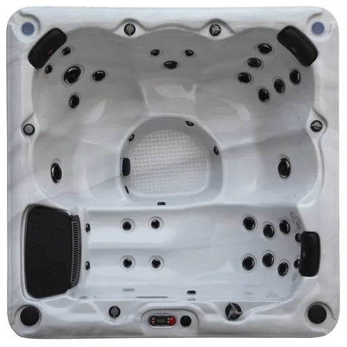 CANADIAN SPA CO. Winnipeg UV Hot Tub für 6 Personen - Genießen Sie entspannende Momente im Winnipeg Hot Tub für 6 Personen. Ausgestattet mit 35 verstellbaren Hydromassagedüsen und stimmungsvollem LED-Licht, bietet er eine perfekte Auszeit im Freien.