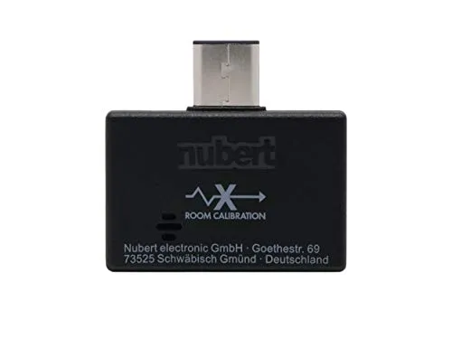 Nubert XRC Android Interface | Kompaktes Einmessmikrofon für Android-Smartphones | Aufsatzmikrofon mit USB C Anschluss | X-Room Calibration für Android nuPro X Lautsprecher | 1 Stück