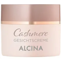 Alcina Cashmere Gesichtscreme 50 ml - Tagespflege für trockene Haut mit Cashmere-Extrakt, lindert Spannungsgefühle und mindert Trockenheitsfältchen für ein glattes Hautbild.