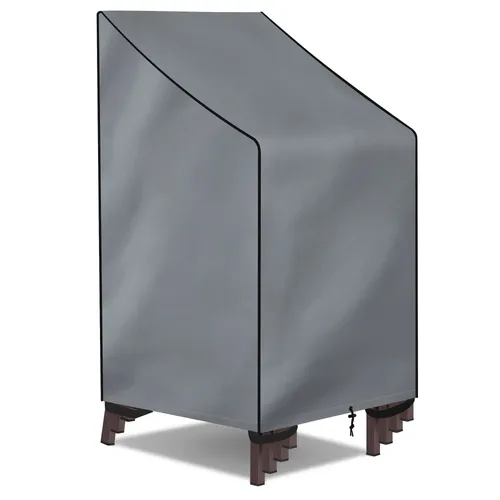 bonsport Abdeckhaube Schutzhülle für Stapelstühle, 65 x 65 x 80/120 cm