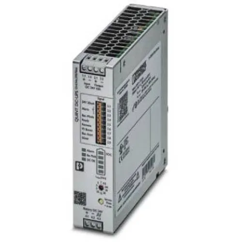 Phoenix Contact QUINT4-UPS/24DC/24DC/10 - Unterbrechungsfreie Stromversorgung - Netzgeräte und Netzteile mit IQ Technology, tragschienenmontabel, sorgt für zuverlässige Stromversorgung bei Stromausfällen.