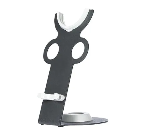 conecto Haartrockner Halter, schwarz, One Size - Haartrocknerhalter mit magnetischer Befestigung & Kabelmanagement für den Dyson Supersonic, rutschfest und stilvoll für Ihr Badezimmer.
