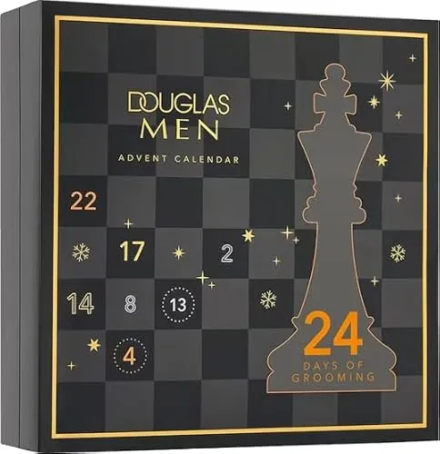 Douglas Adventskalender Herren MEN PFLEGE ADVENT CALENDAR 2025 - Adventskalender für Herren mit exklusiven Kosmetikprodukten, ideal für die Vorweihnachtszeit und perfekt als Geschenk.