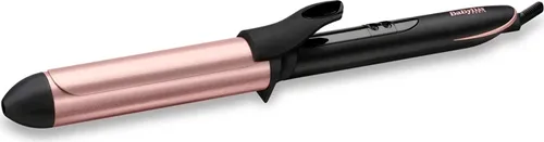 BaByliss C452E Lockenstab 32mm - Haarstyling mit 6 Temperaturstufen von 140-210°C, ideal für alle Haartypen. Der innovative Lockenstab sorgt für gleichmäßige Locken und hat eine Quarz-Keramikbeschichtung für sanftes Styling.
