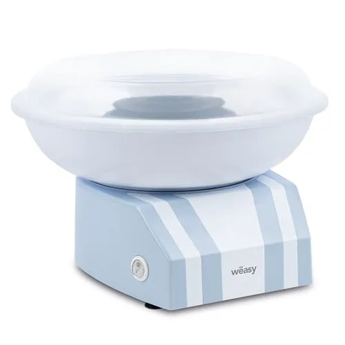 Zuckerwattemaschine für Zuhause - Weasy SWEE32 - Zuckerwattemaschine für Kindergeburtstage, schafft Kirmes-Feeling mit 450 W Leistung und handlichem Design in Blau. Perfekt für süße Momente und unvergessliche Feiern!
