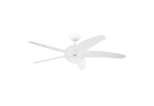 Westinghouse Deckenventilator Bendan weiß - Ventilator für Räume bis 25 m², mit 3 Geschwindigkeitsstufen und Fernbedienung für einfachen Komfort. Elegantes Design in Weiß und leiser Betrieb für entspannte Atmosphäre.