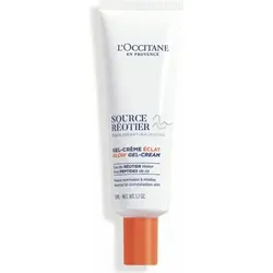 L'Occitane Source Reotier Glow Gel-Cream 50 ml - Revitalisierende Feuchtigkeitscreme für strahlende Haut. Leichte Gel-Textur, die schnell einzieht und intensive Feuchtigkeit spendet. Ideal für normale und Mischhaut.