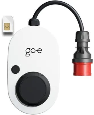 go-e Charger Gemini flex 2.0 CH-05-11-01 - mobile Ladestation mit bis zu 11 kW Ladeleistung, App-Steuerung und integrierter SIM-Karte für kostenlose Mobilfunkverbindung