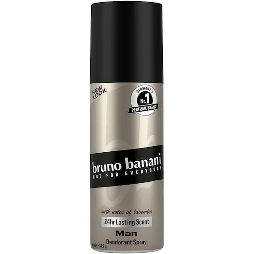 bruno banani Man Deo-Bodyspray 50 ml - Elegantes Deo-Bodyspray mit zeitlos-frischem, orientalischem Herrenduft. 24h langanhaltend und perfekt für den modernen Mann, der seinen Stil unterstreichen möchte.