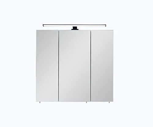 Spiegelschrank pelipal 374 Eiche Ribbeck 75 cm - Badezimmerspiegel mit elegantem Eichenfurnier, bietet großzügigen Stauraum und sorgt für eine stilvolle Badgestaltung.