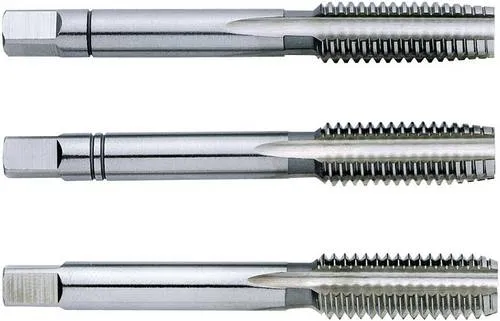 Eventus by Exact Gewindebohrer Set - 3-teilig metrisch M8, präzise und langlebige Handgewindebohrer für professionelle Anwendungen