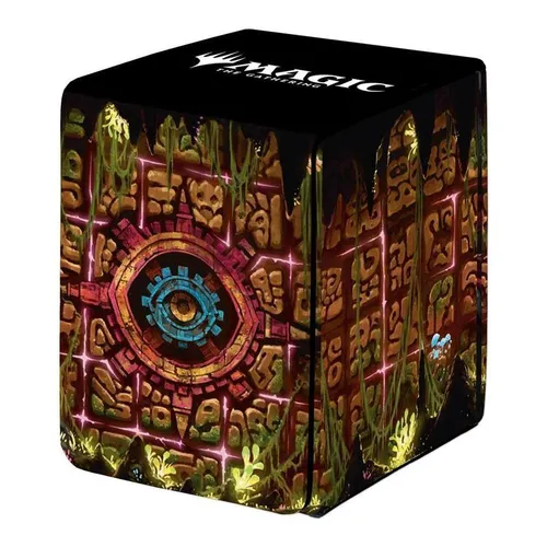 MtG Alcove Flip Box - The Lost Caverns of Ixalan #38172 - TCG Deck-Box, stilvolle und robuste Aufbewahrung für deine Karten, ideal für Sammler und Spieler
