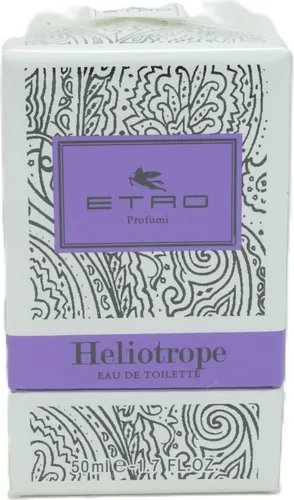 Etro Heliotrope Eau de Toilette 50 ml - Damendüfte mit warmem, blumig-gourmandigem Duft, ideal für Liebhaber sanfter Eleganz und langanhaltenden Wohlgeruchs.