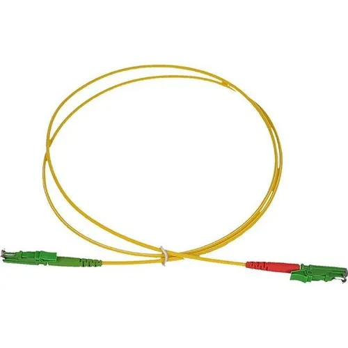 BlueOptics Simplex LWL Patchkabel E2000-APC 2 Meter - Glasfaserkabel für schnelle Datenübertragung, ideal für Hochgeschwindigkeitsnetzwerke, mit 5 Jahren Herstellergarantie.