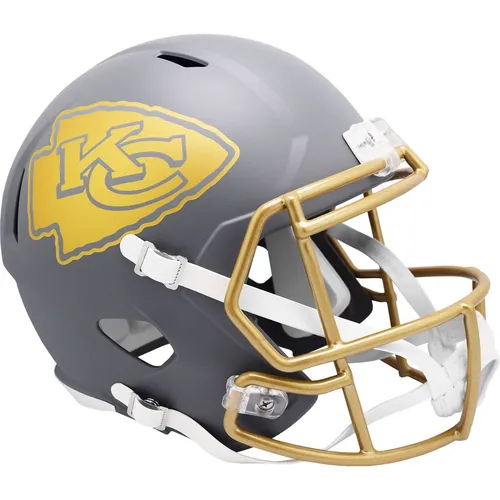 Riddell Speed Replica Football Helm SLATE Kansas City Chiefs
