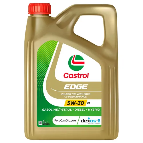 Castrol Edge 5W-30 C3 Motoröl 4l Kanister - Hochleistungs-Motoröl für optimalen Schutz und Leistung, kompatibel mit vielen Fahrzeugherstellern, ideal für moderne Motoren.