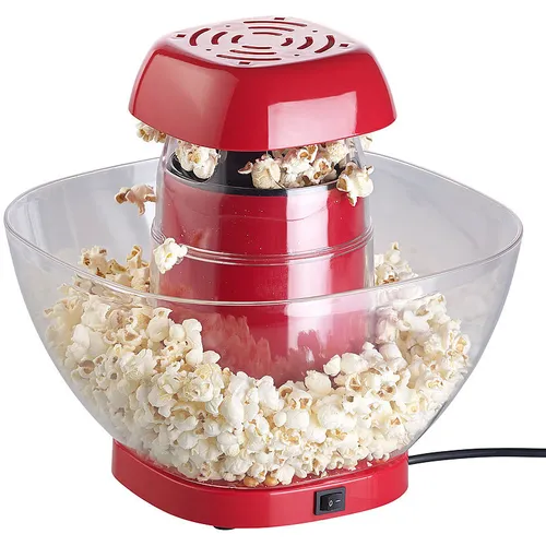 Heißluft-Popcorn-Maschine mit Auffangschale, für 80 g Mais, 1.200 Watt