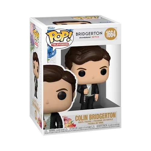 Funko POP! TV: Bridgerton - Colin Bridgerton - Vinyl-Sammelfigur - Geschenkidee - Offizielle Handelswaren - Spielzeug Für Kinder Und Erwachsene - TV Fans - Modellfigur Für Sammler Und Display