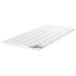 f.a.n. Wash Cotton Spannauflage 180 x 200 cm - Matratzenauflage aus 100% Baumwolle, kochfest bis 95°C für hygienische Reinigung, ideal für ein gemütliches Schlafzimmer.