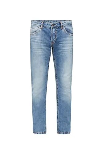 CAMP DAVID Straight-Jeans NI:CO:R611 mit markanten Steppnähten blau 31 - Jeans mit markanten Steppnähten, straight fit und aus hochwertigem Denim, ideal für einen lässigen Look.