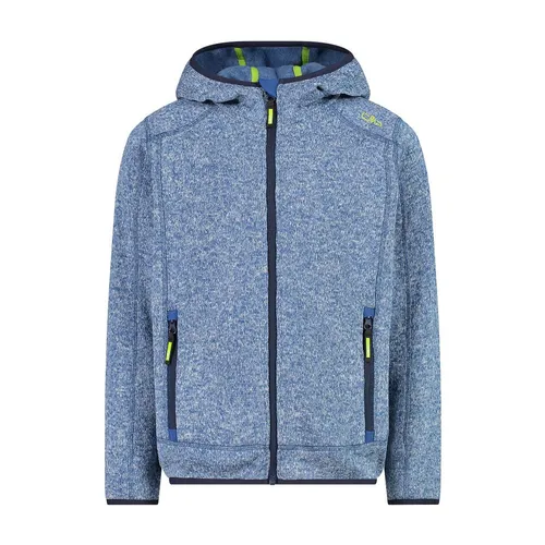 CMP ERROR:#N/A Kinder-knit-tech-jacke Knit-Tech Kinder Jacke Mit Fester Kapuze, Staubiger Blauer Stein, 110 EU