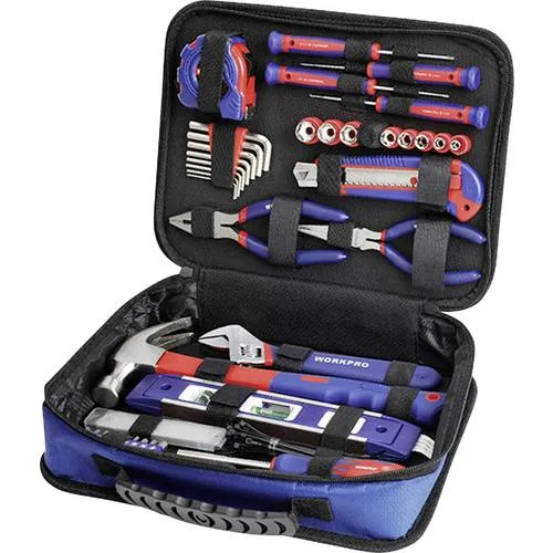 Vielseitiger 100-teiliges Werkzeugsatz für Heimwerker - Ideal für Heimwerker und Profis! Dieses 100-teiliges Set bietet eine umfassende Auswahl an Werkzeugen in einer praktischen Tasche, um alle Projekte effizient und ordentlich zu meistern.