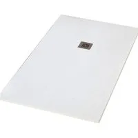 Sanycces Duschwanne Extra Flach Logic 80 x 90 cm - Elegante, extra flache Duschwanne LOGIC aus hochwertigem Sanylite. Rutschfest, pflegeleicht und hygienisch, ideal für moderne Bäder. Leichte Installation und vielfältige Größenoptionen verfügbar.