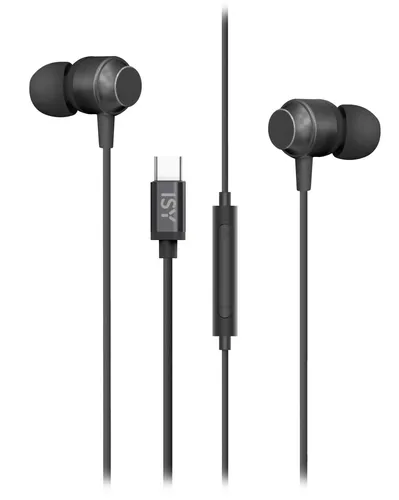 ISY IIE-1102-1 BK Kabelgebundene, In-ear Kopfhörer Schwarz