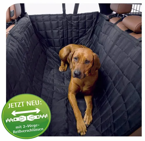 Kleinmetall 50444030 Allside Comfort Hundedecke - Autoschondecke für Rücksitze, wasserabweisend und schützend für Ihr Auto, ideal für Hundebesitzer