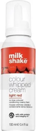 Milk_Shake Colour Whipped Cream Tönungsschaum für Wiederbelebung der Farbe Light Red 100 ml