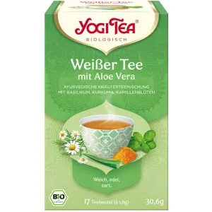 YogiTea Tee Aloe Vera, BIO, Kräutertee, 30,6 g, 17 Beutel