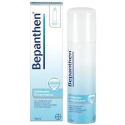 Bepanthen Kühlendes Schaumspray bei Verbrennungen & Sonnenbrand