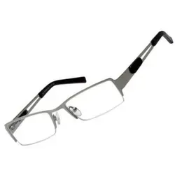 Fossil Brillengestell Ely Silver OF4034040, Metall silberfarben