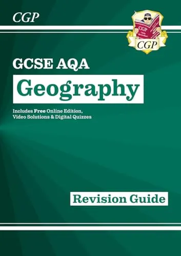 GCSE Geography AQA Revision Guide includes Online Edition, Videos & Quizzes (CGP AQA GCSE Geography)